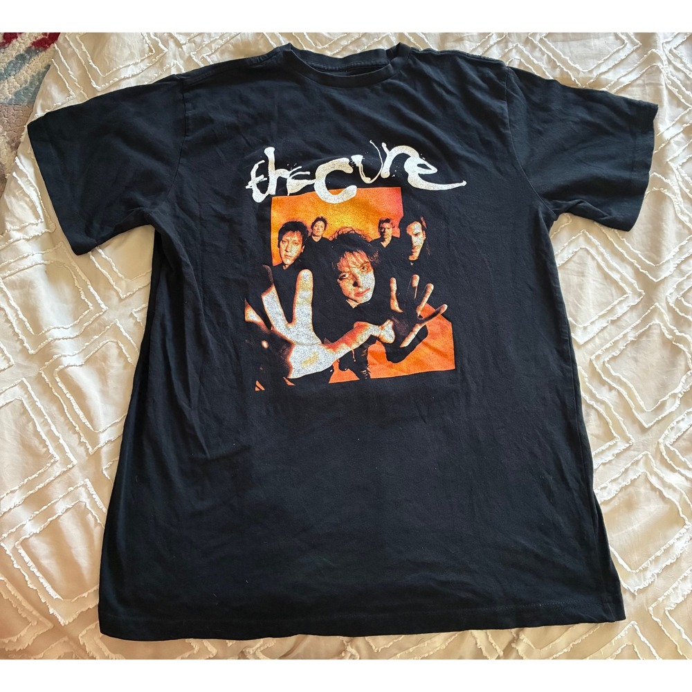 The Cure US Tour 23 T-Shirt Black Shows of a Lost World Concert Graphic Tee M